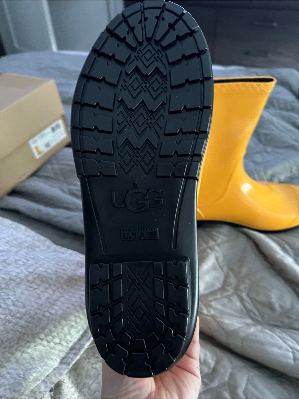 UGG bright yellow